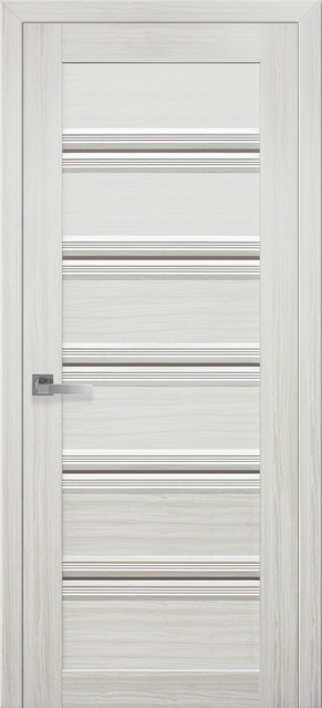 Міжкімнатні двері Новий Стиль Віченца С1 Перла Білий