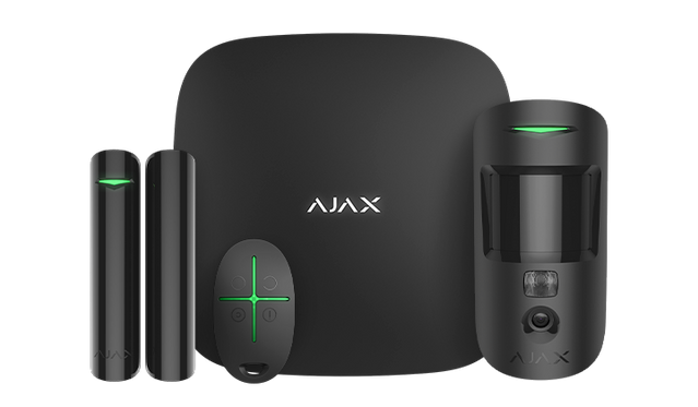 Комплект сигнализации Ajax StarterKit Cam Black