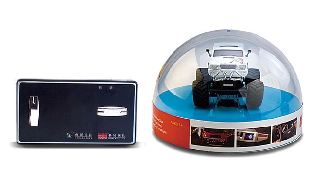 Машинка на радиоуправлении Джип 1:58 Great Wall Toys 2207 (бело-красный)