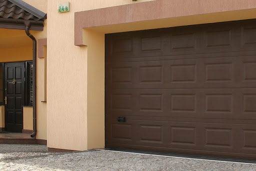 Ворота гаражные Ryterna 3000х2500, цвет коричневый
