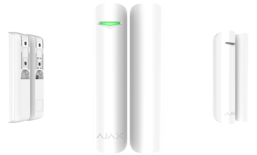 Беспроводной датчик открытия Ajax DoorProtect Plus White