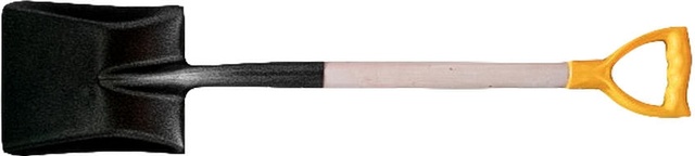 Лопата совковая Mastertool – 225 x 275 мм, ручка дерево.