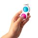 Тактильный антистресс-брелок Кнопки Fat Brain Toys Simpl Dimpl 4 цвета в ассорт. (F2111ML)