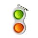 Тактильный антистресс-брелок Кнопки Fat Brain Toys Simpl Dimpl 4 цвета в ассорт. (F2111ML)