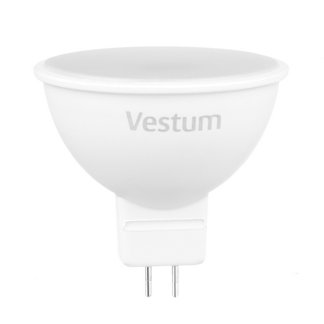 Світлодіодна лампа Vestum MR16 3W 3000K 220V GU5.3 1-VS-1502