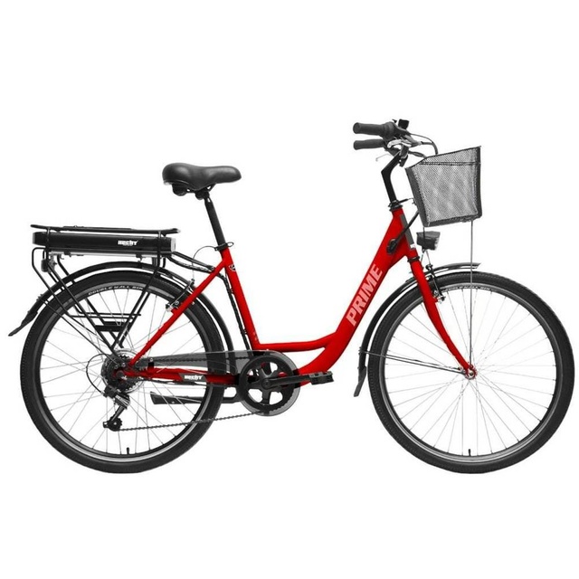 Велосипед на акумуляторній батареї HECHT PRIME RED
