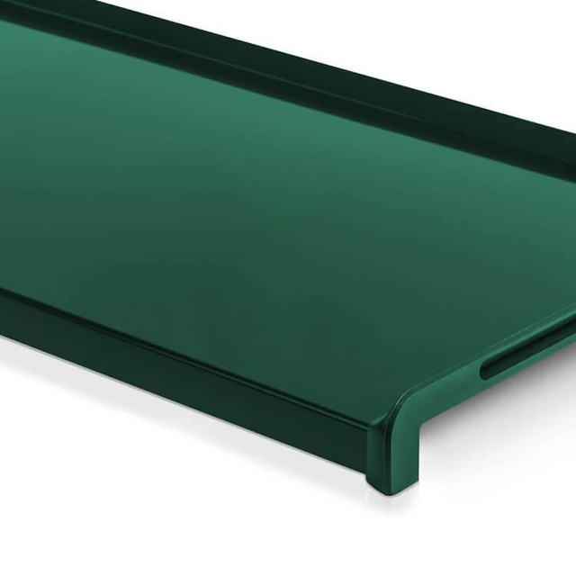 Отлив металлический Зеленый 150 мм м.п.