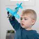 Игрушечный самолет Крутящийся пропеллер Fat Brain Toys Playviator голубой (F2262ML)