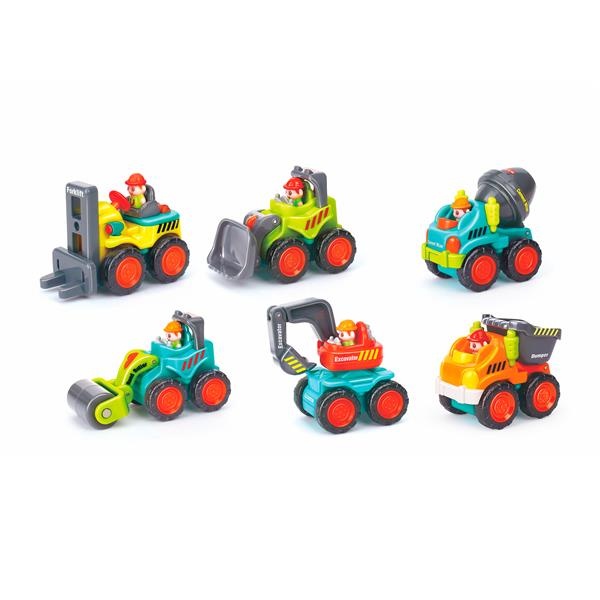 Іграшкова машинка Hola Toys Будівельна техніка 6 видів в асорт. (3116B)