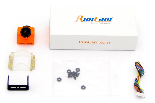 Камера FPV микро RunCam Racer CMOS 2.1мм 140° 4:3 (оранжевый)