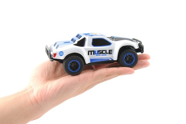 Машинка радиоуправляемая 1:43 HB Toys Muscle полноприводная (синий)