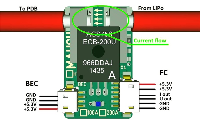 Датчик батареї MAUCH HS 050-LV (напруга та струм)