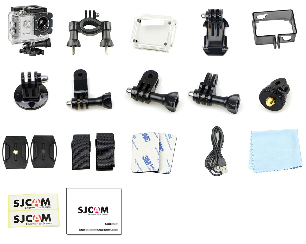 Экшн камера SJCam SJ4000 (черный)