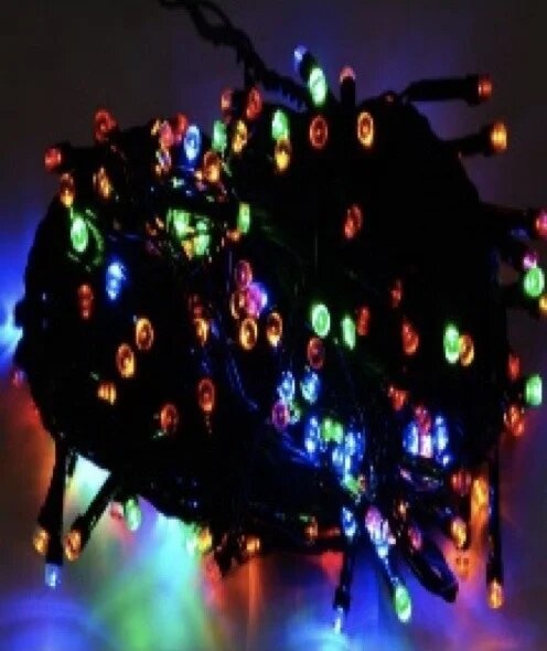 Гирлянды с разными цветами ламп 500LED 32м.
