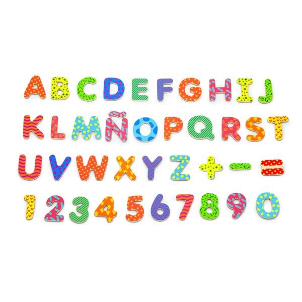 Набір магнітних літер і цифр Viga Toys, 77 шт. (59429)