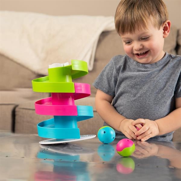 Игрушка развивающая Трек-балансир для шаров Fat Brain Toys Wobble Run (F273ML)