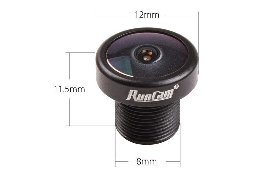 Линза M8 2.1мм RunCam RC21M для камер Racer, Swift Micro 1/2/3