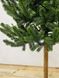 Искусственная литая ёлка Traditional зелёная 180 см с натуральным деревянным стволом
