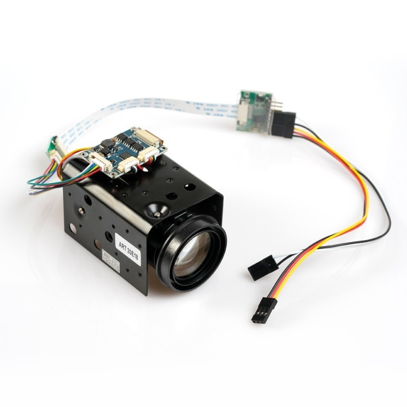 Камера аналогова 163г Foxeer 700TVL CMOS 30x зум з PWM керуванням