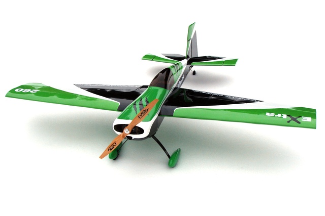 Літак радіокерований Precision Aerobatics Extra 260 1219мм KIT (зелений)
