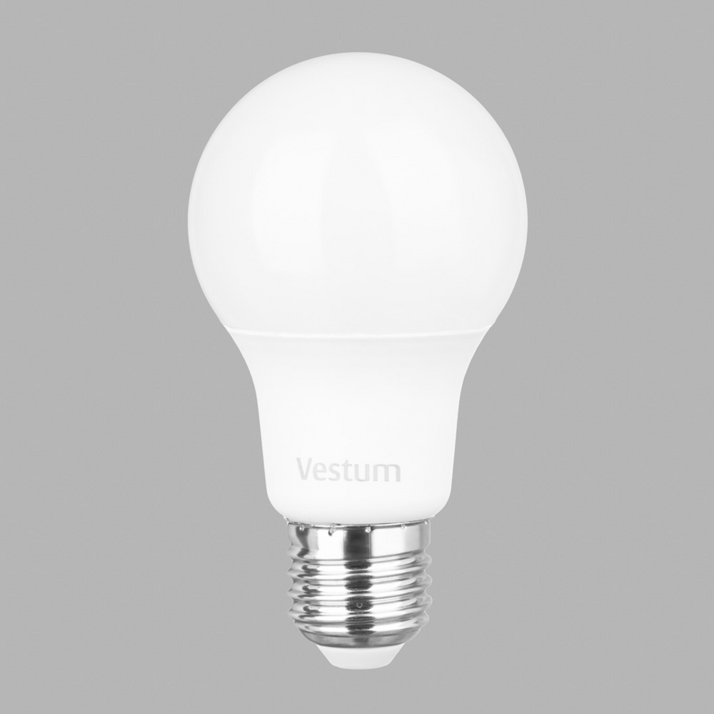 Лампа LED Vestum A60 10W 3000K 220V E27