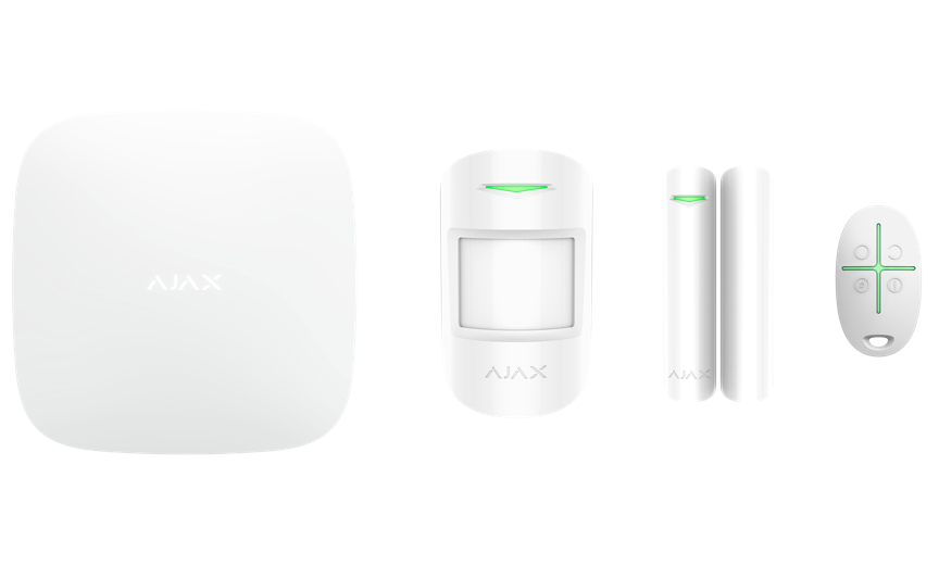 Комплект сигнализации Ajax StarterKit 2 White