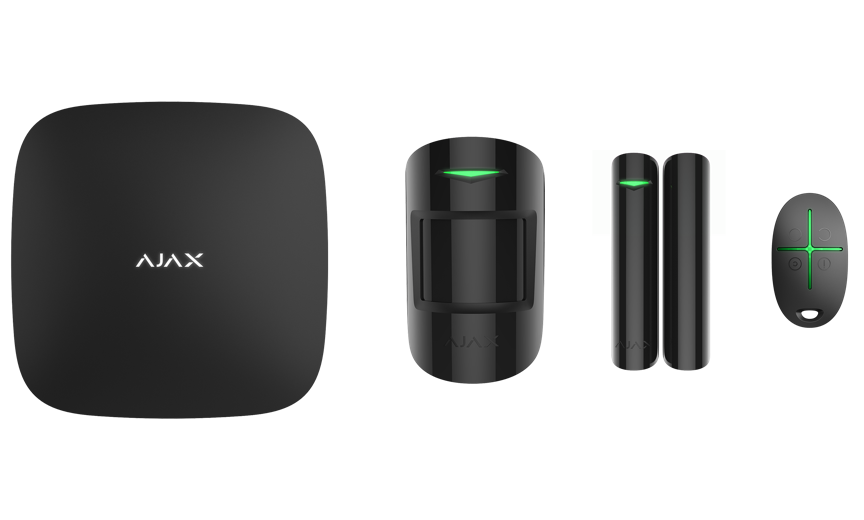 Комплект сигналізації Ajax StarterKit Plus black