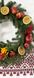 Венок новогодний рождественский Traditional из литой хвои зелёный, Ø 50 см