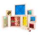 Набір блоків Natural Play Скарби в ящиках, різнокольоровий