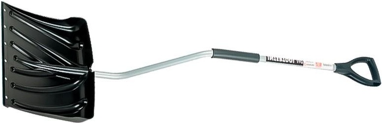 Лопата для снега Intertool – 460 x 340 мм с ручкой 1080 мм (FT-2023)