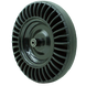 Колесо к тачке цельнолитое металлический диск на подшипнике DETEX DW-SR/MB-4.0х8