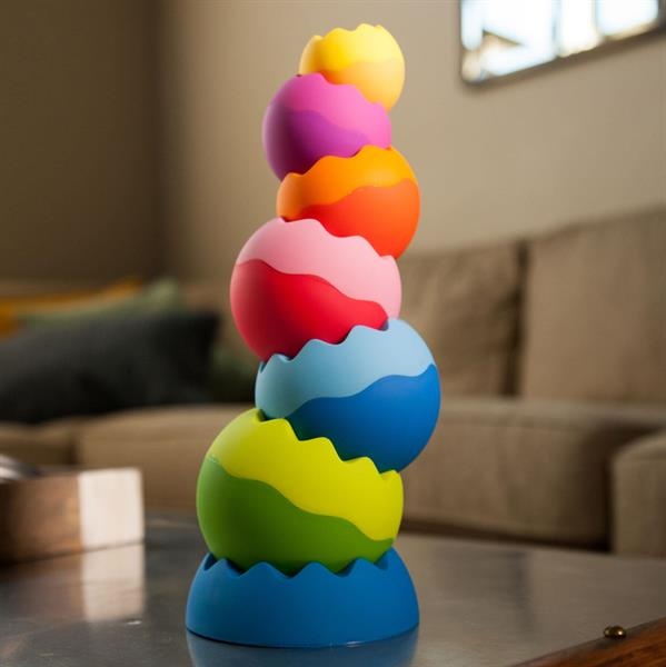Пирамидка-балансир Fat Brain Toys Tobbles Neo (F070ML)