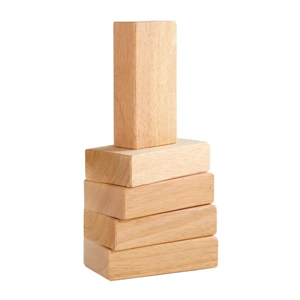 Набір дерев'яних брусків Block Mates, 5 шт.