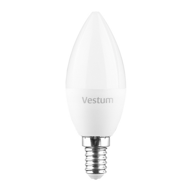 Лампа LED Vestum C37 4W 3000K 220V E14