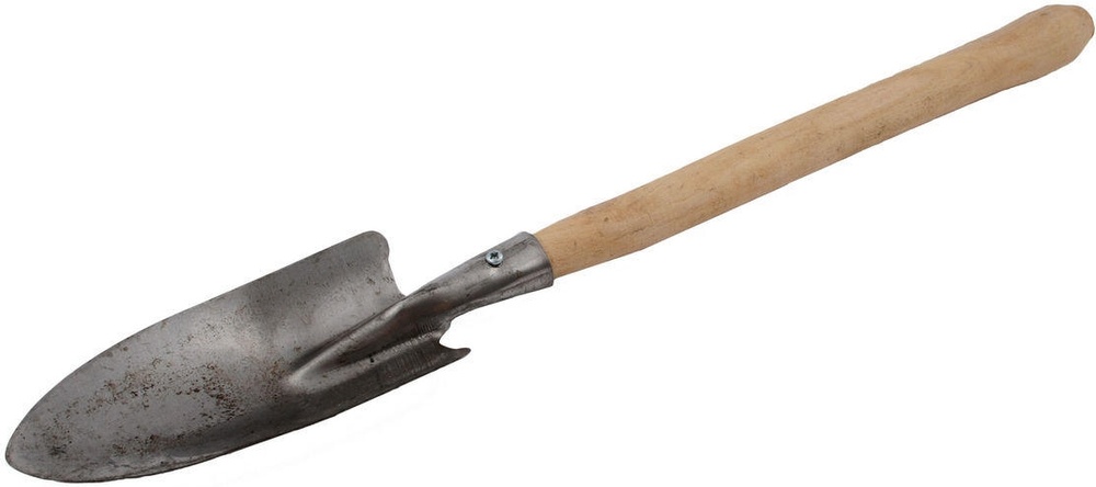 Лопатка посадкова ТМЗ - нержавіюча сталь, ручка дерево (0727)