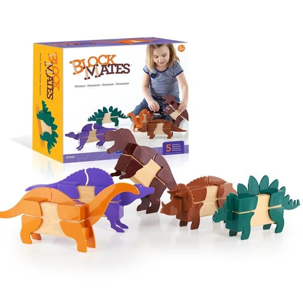 Игровой набор Block Mates Динозавры (без блоков)