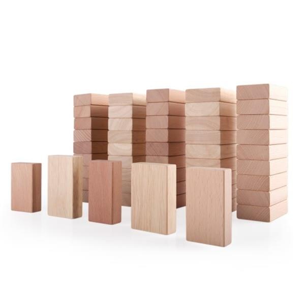 Набір дерев'яних блоків для малювання Guidecraft Block Play, 50 шт. (G6223)
