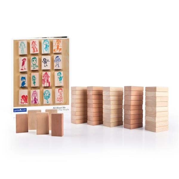 Набор деревянных блоков для рисования Guidecraft Block Play, 50 шт. (G6223)