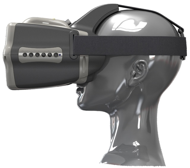 Шлем FPV Headplay 7" 1280x800 (белый)