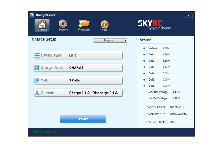 Зарядний пристрій SkyRC iMAX B6 mini 6A/60W без/БП універсальний