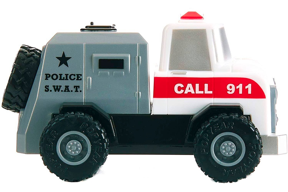 Детский конструктор Popular Playthings машинка (полиция, скорая помощь, пожарная)