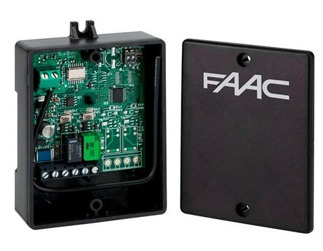 Зовнішній універсальний 2-х канальний приймач FAAC XR2 868 МГц