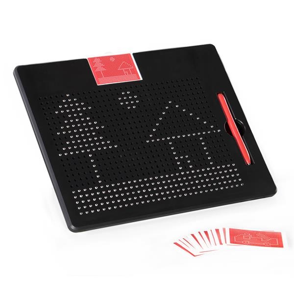 Магнитный планшет Guidecraft Manipulatives для рисования, с шаблонами и ручкой (G99970)