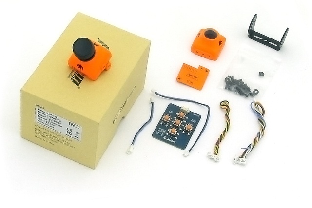 Камера FPV RunCam Swift 2 CCD 1/3" MIC 4:3 (2.3мм оранжевый)