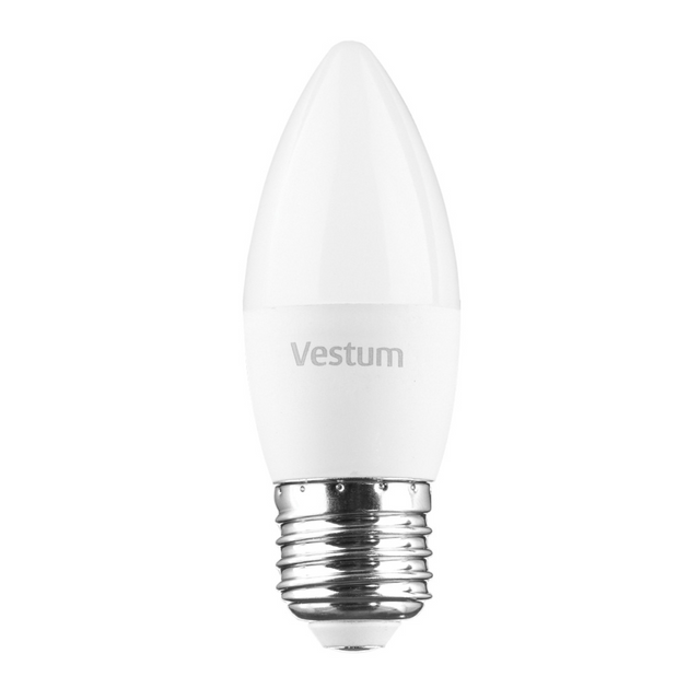 Світлодіодна лампа Vestum C37 8W 4100K 220V E27 1-VS-1309