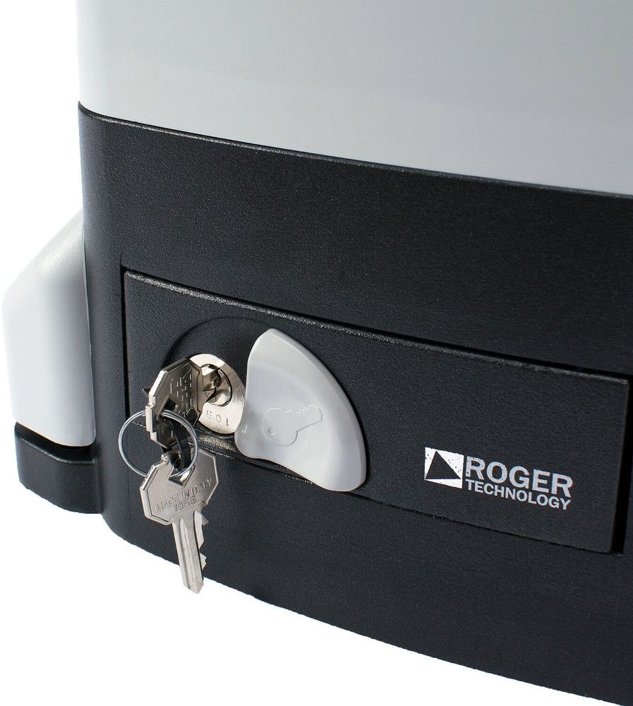 Електропривід Roger KIT R30/803 для відкатних воріт (Механічні кінцеві вимикачі)