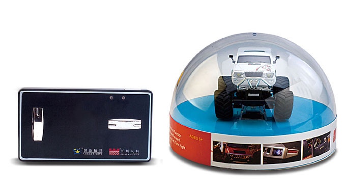 Машинка на радиоуправлении Джип 1:58 Great Wall Toys 2207 (коричневый)