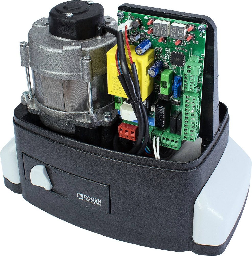 Комплект автоматики Roger KIT R30/803 для відкатних воріт (Механічні кінцеві вимикачі)